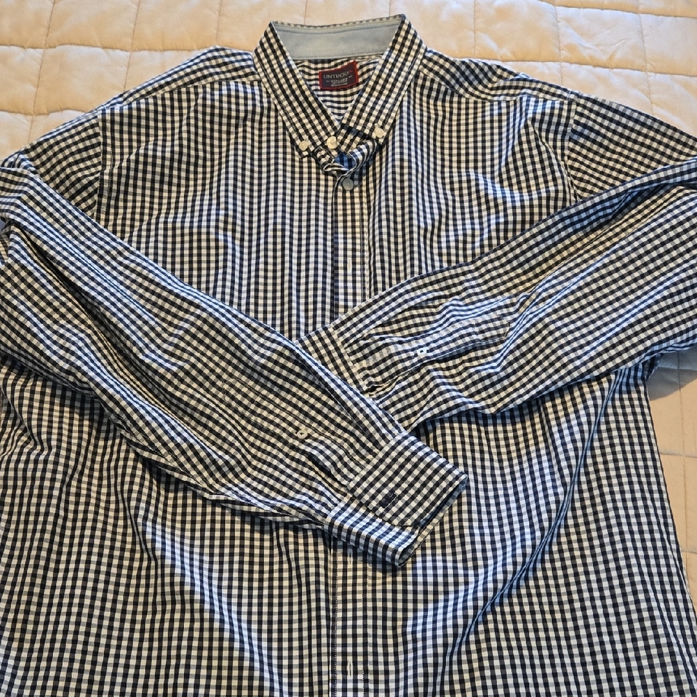 Untuckit Gingham Shirt